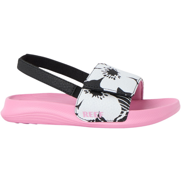 2026 Reef Little Salty Slide CJ9244 - Black / Roze